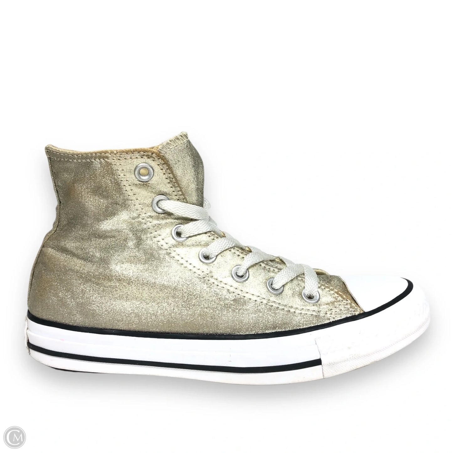 Shoes Sneakers By Converse In Gold, Size: 7.5