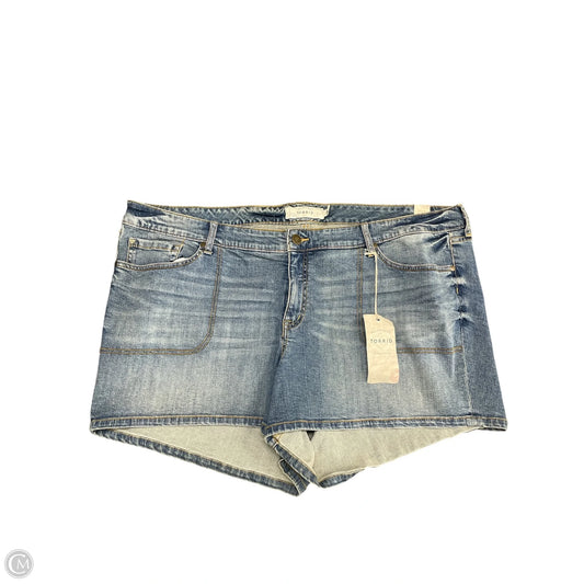 Shorts By Torrid In Blue Denim, Size: 26