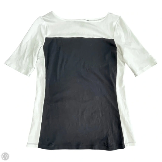 Top Short Sleeve Basic By Lauren By Ralph Lauren In Navy, Size: M