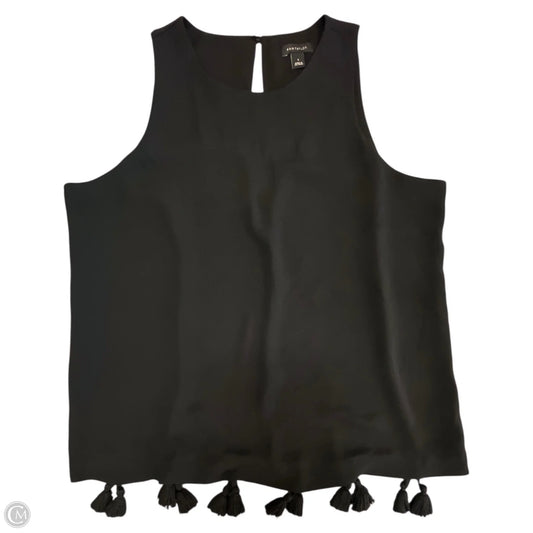Top Sleeveless By Ann Taylor In Black, Size: S