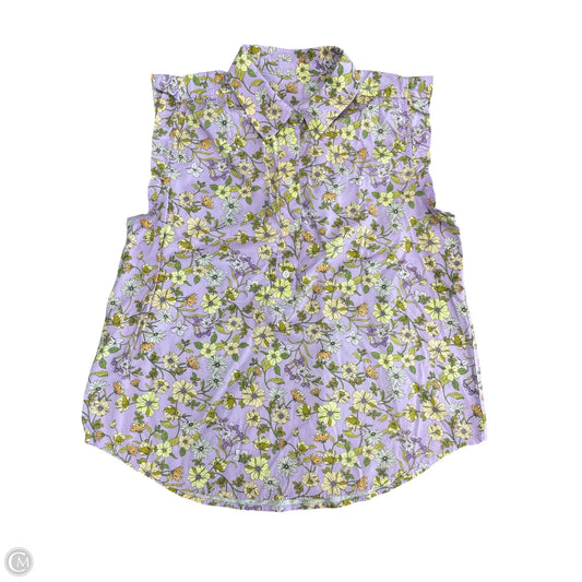 Top Short Sleeve By Clothes Mentor In Purple, Size: S