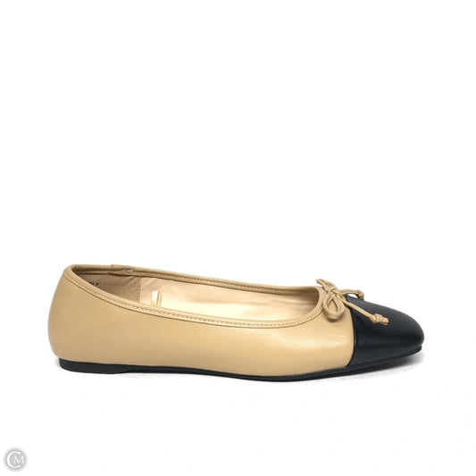 Shoes Flats By Liz Claiborne In Black & Tan, Size: 7