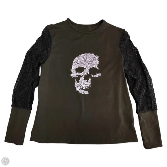 Top Long Sleeve By Clothes Mentor In Black, Size: S