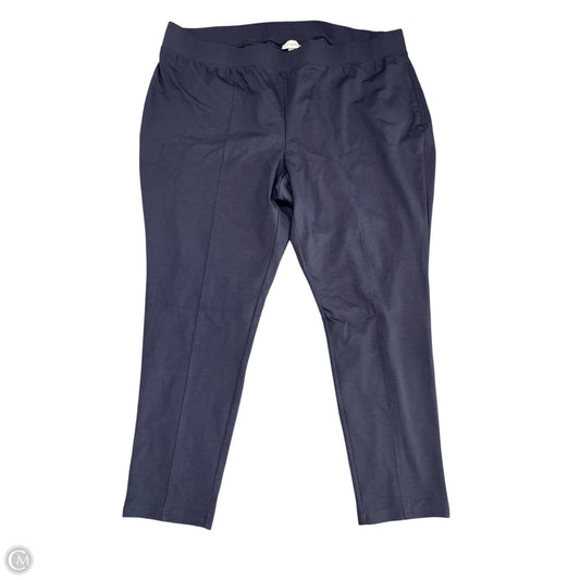 Pants Leggings By Catherines In Navy, Size: 3x