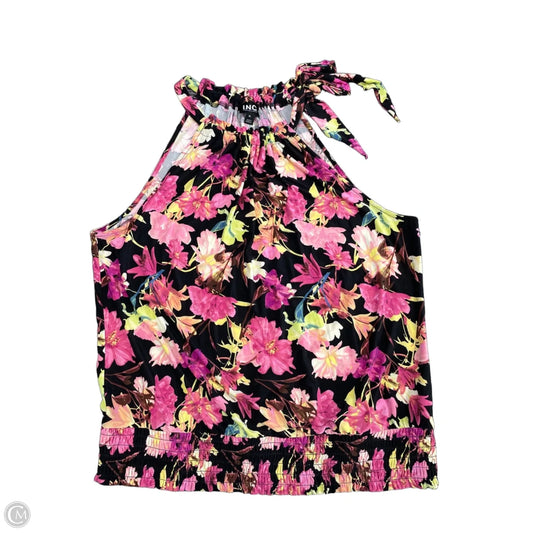 Blouse Sleeveless By Inc In Floral Print, Size: Xl
