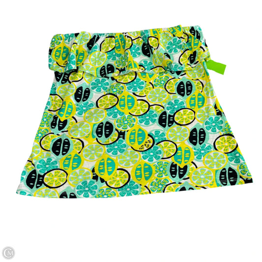 Top Sleeveless By Crown And Ivy In Blue & Green, Size: M