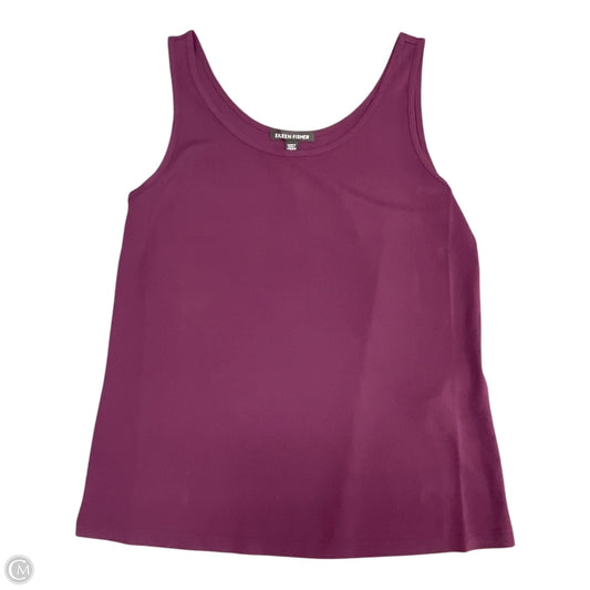 Top Sleeveless Basic By Eileen Fisher In Purple, Size: Xxs
