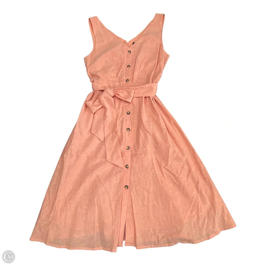 Dress Casual Midi By Alex Marie In Pink, Size: 12