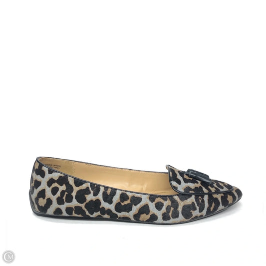 Shoes Flats By Talbots In Leopard Print, Size: 10