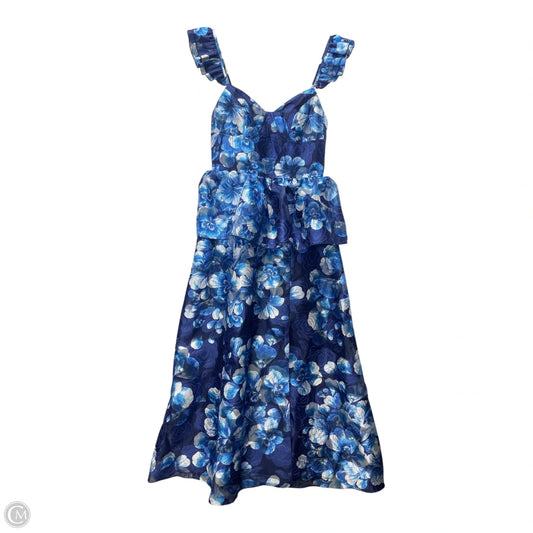 Dress Casual Midi By Lulus In Blue, Size: S