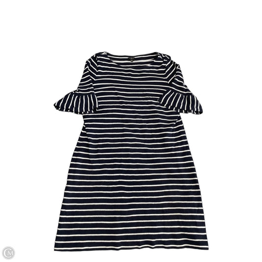 Dress Casual Short By Talbots In Blue & White, Size: Xlp