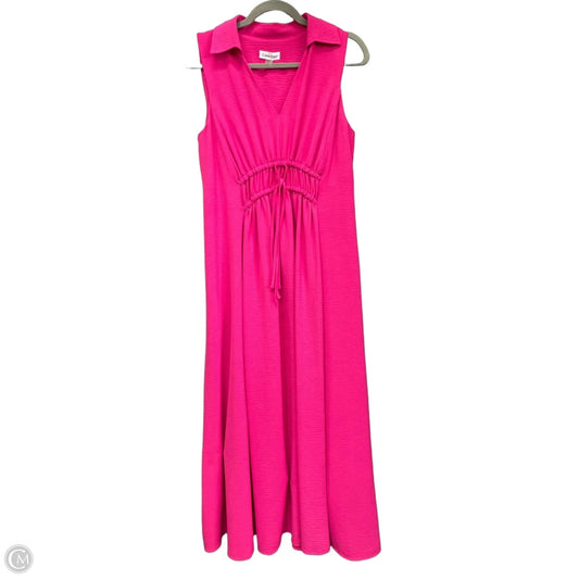 Dress Casual Maxi By Calvin Klein In Pink, Size: 6