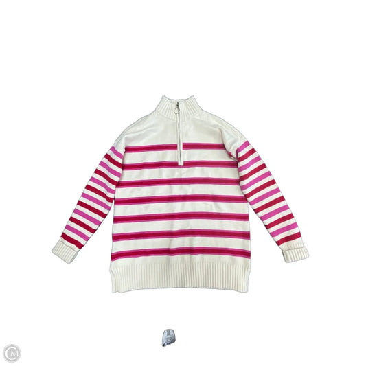 Sweater By Loft In Striped Pattern, Size: Xs