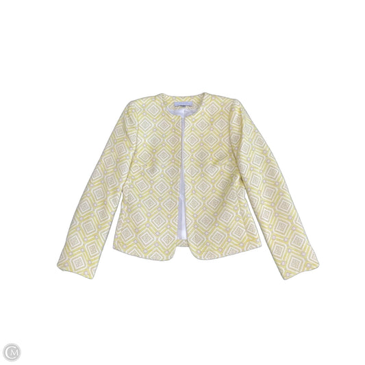 Blazer By Tahari By Arthur Levine In Yellow, Size: 2