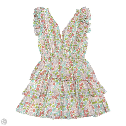 Dress Casual Short By Cmb In Floral Print, Size: M