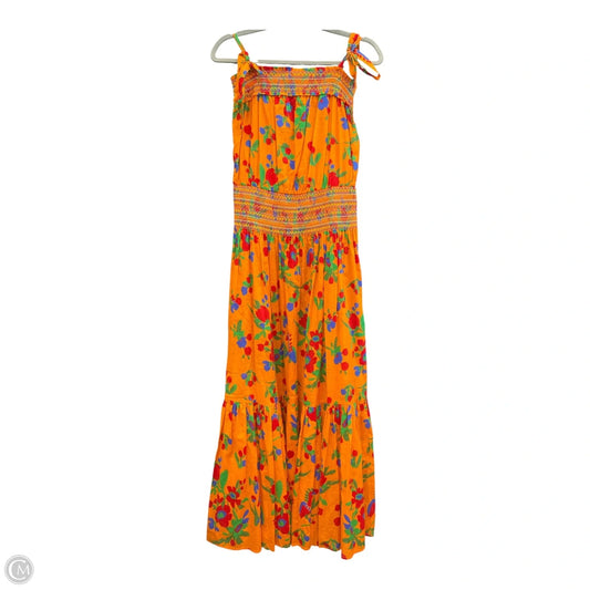 Dress Designer By Tory Burch In Orange, Size: M