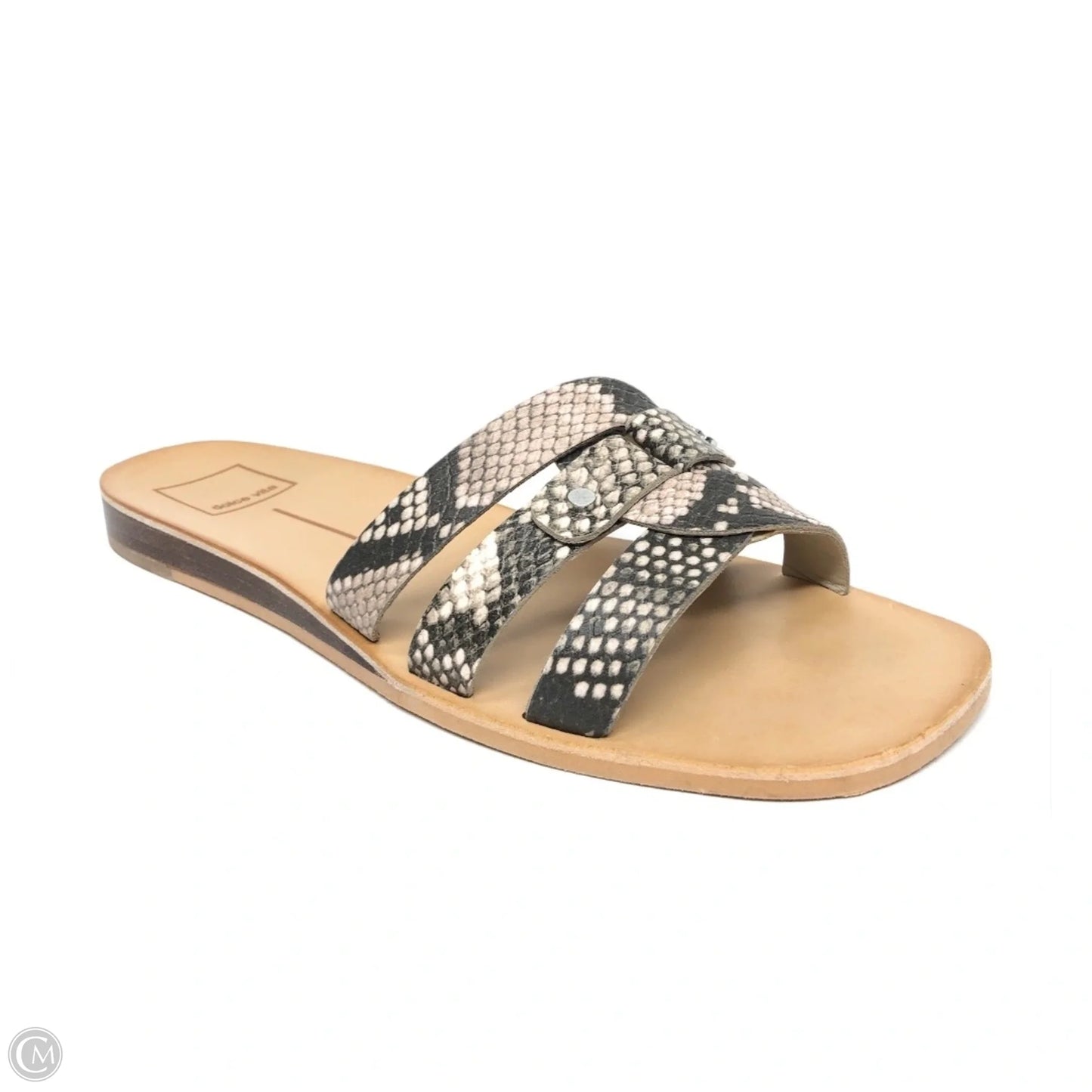 Sandals Flats By Dolce Vita In Snakeskin Print, Size: 8
