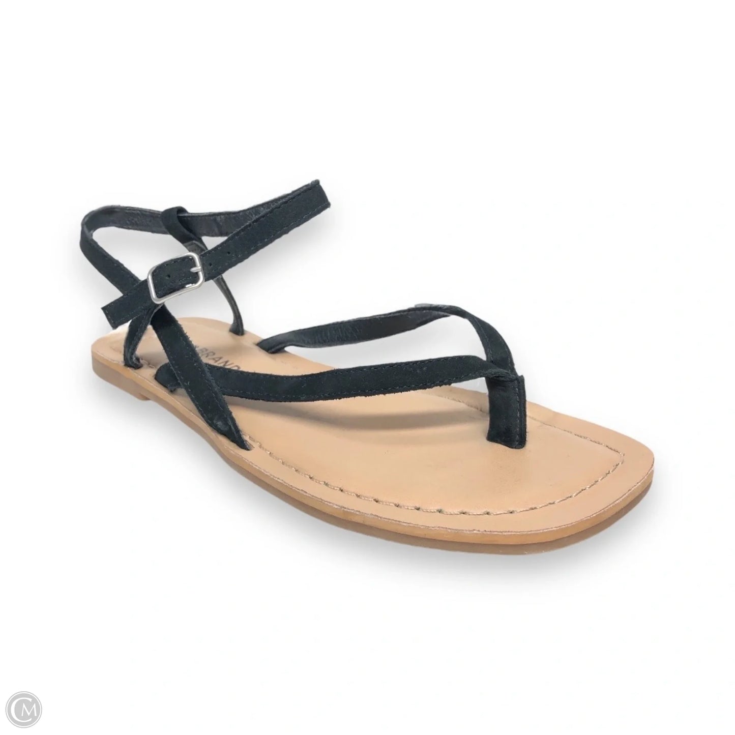 Sandals Flats By Lucky Brand In Black, Size: 6.5