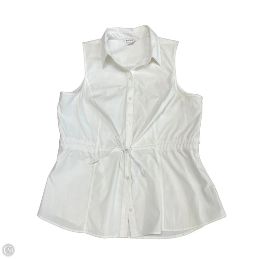 Athletic Top Short Sleeve By Athletica In White, Size: Xl