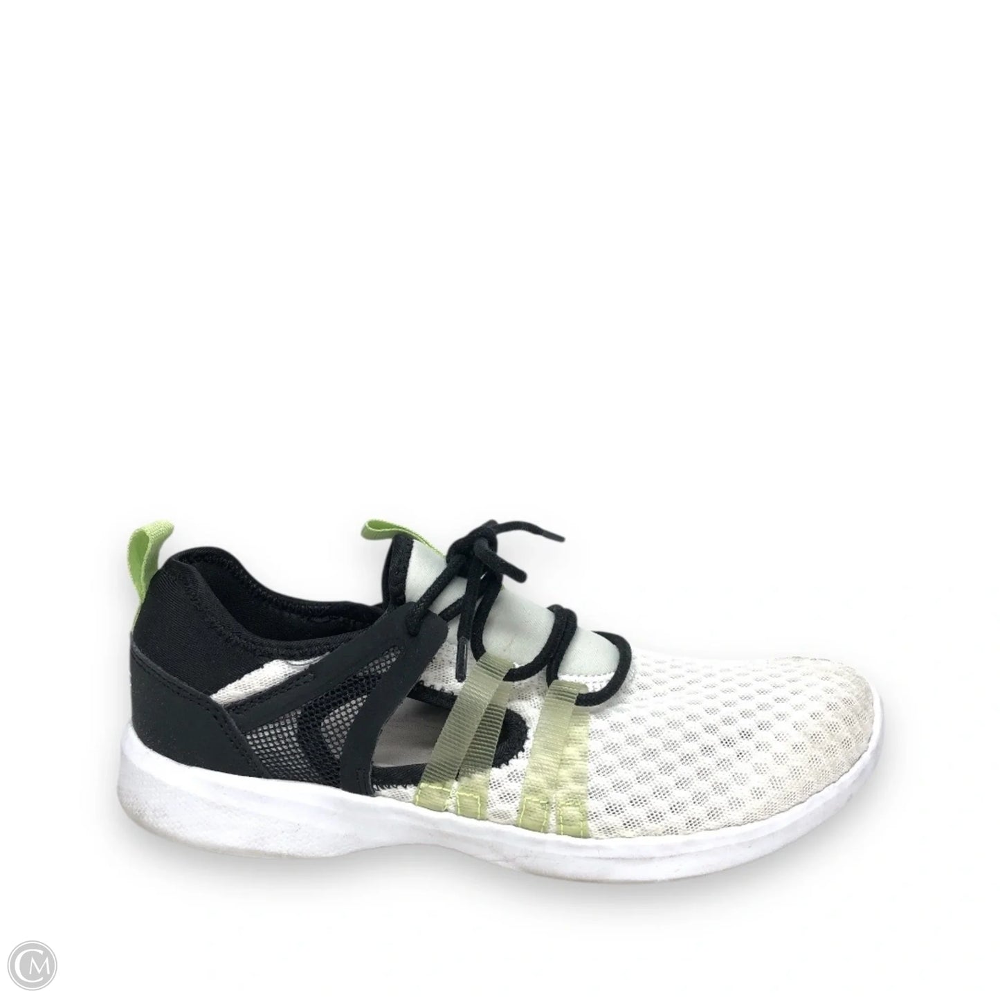 Shoes Athletic By Vionic In Green & White, Size: 7