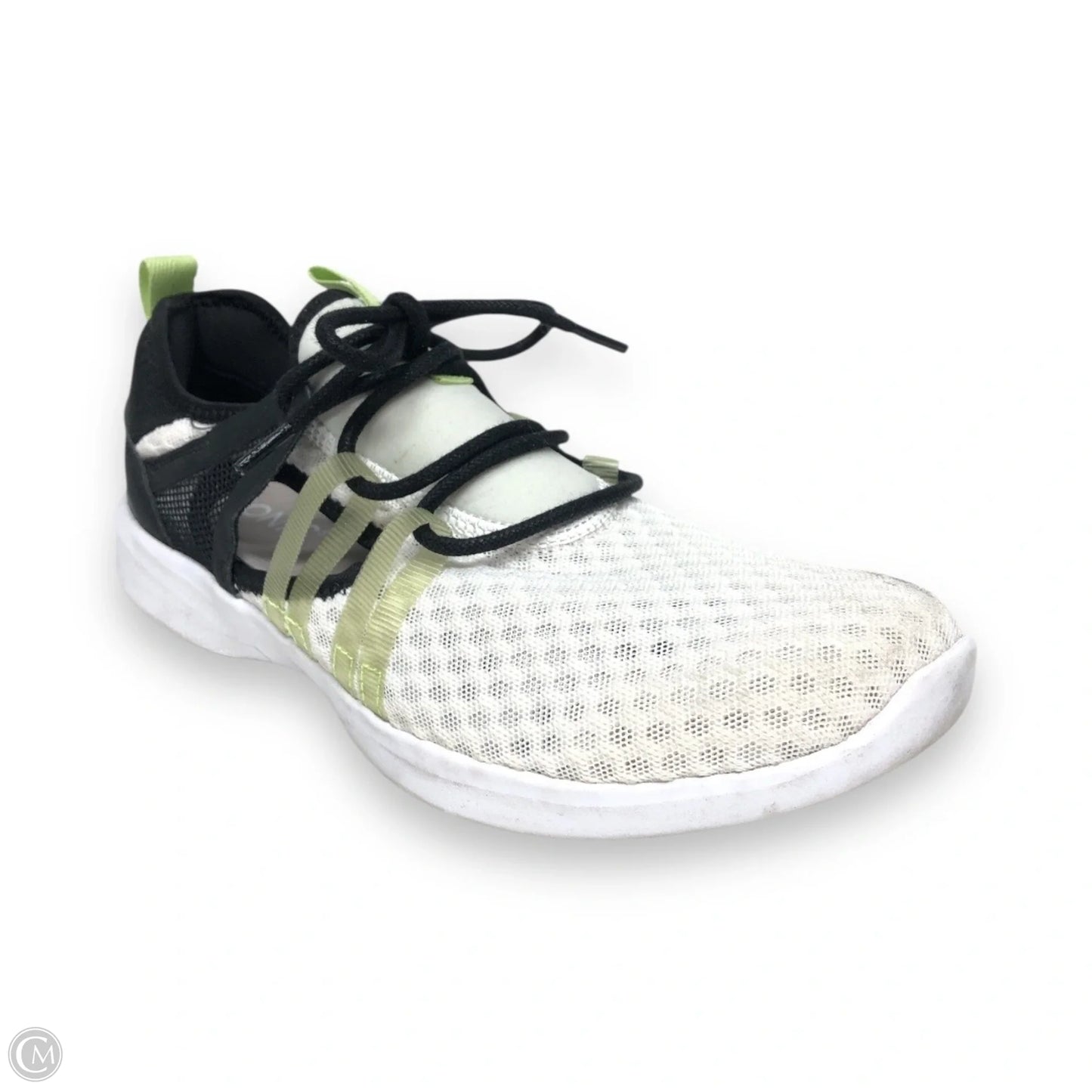 Shoes Athletic By Vionic In Green & White, Size: 7
