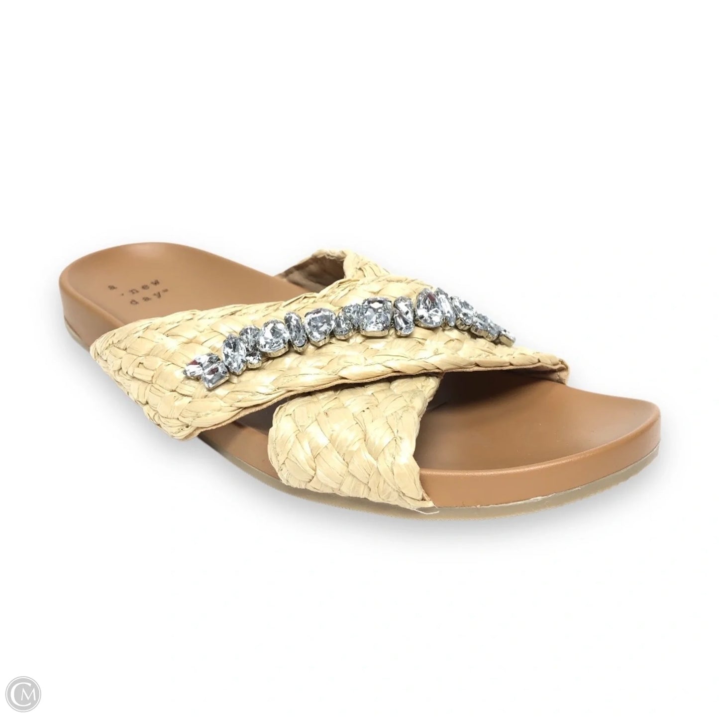Sandals Flats By A New Day In Tan, Size: 6.5