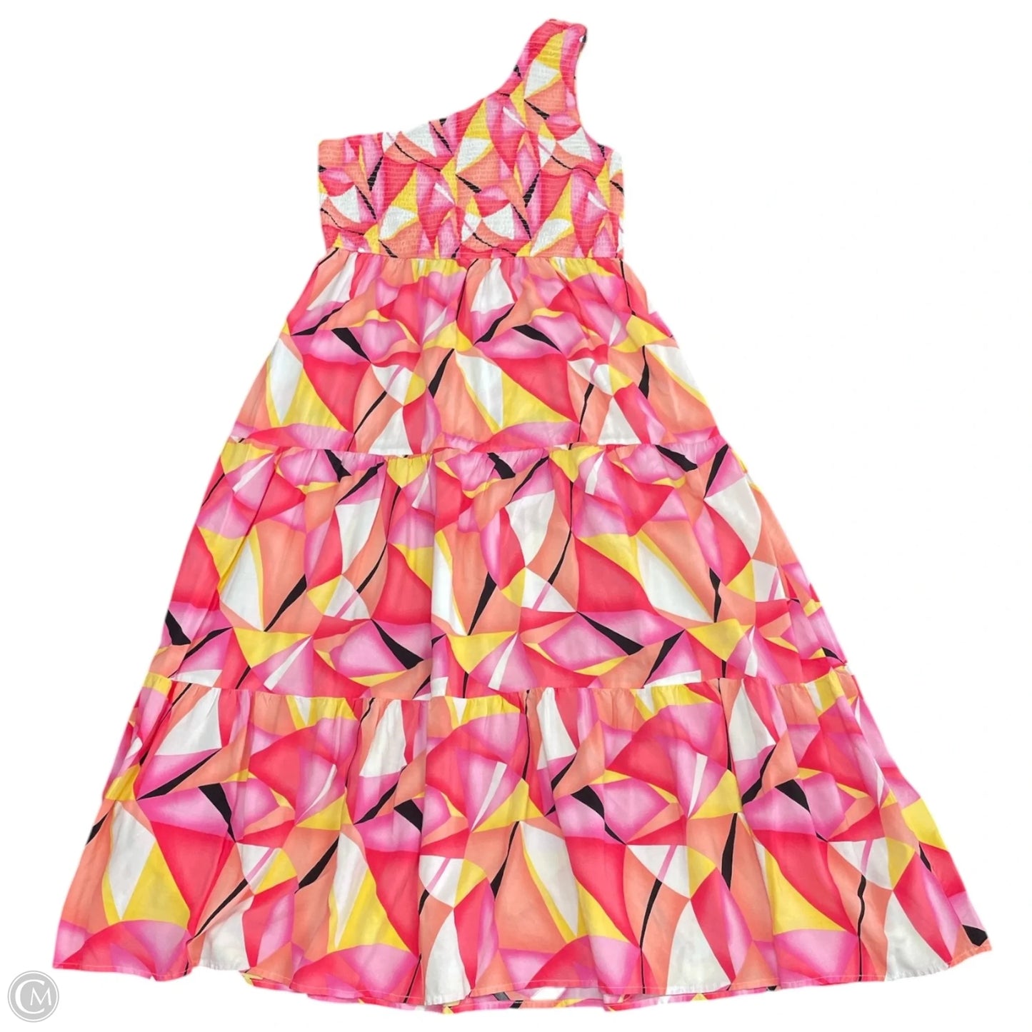 Dress Casual Midi By Zesica In Pink, Size: Xl