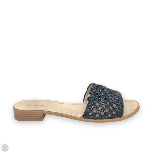 Sandals Designer By Kate Spade In Black, Size: 11
