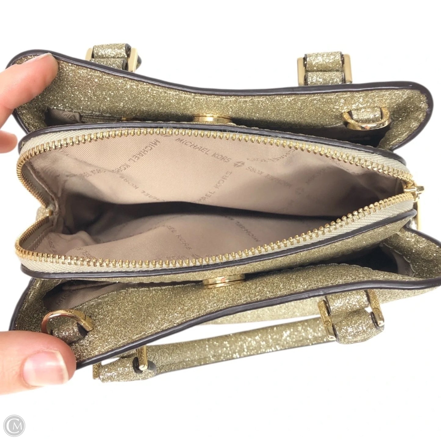 Crossbody Designer By Michael Kors, Size: Small