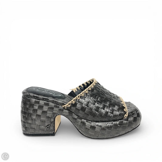 Sandals Heels Platform By Circus By Sam Edelman In Black, Size: 6