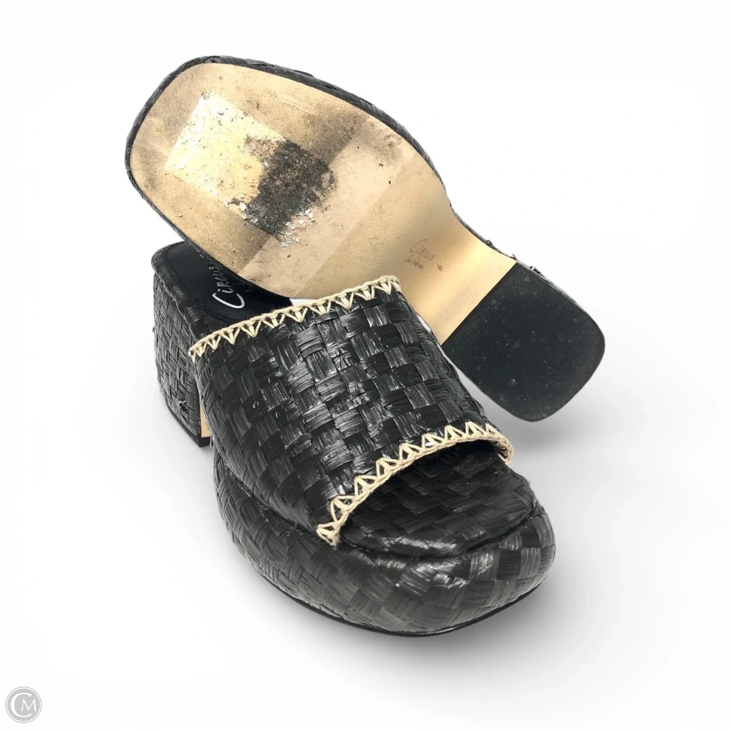 Sandals Heels Platform By Circus By Sam Edelman In Black, Size: 6