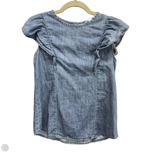 Top Short Sleeve By Draper James In Blue, Size: Xs