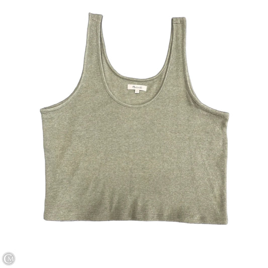 Tank Top By Madewell In Green, Size: Xl