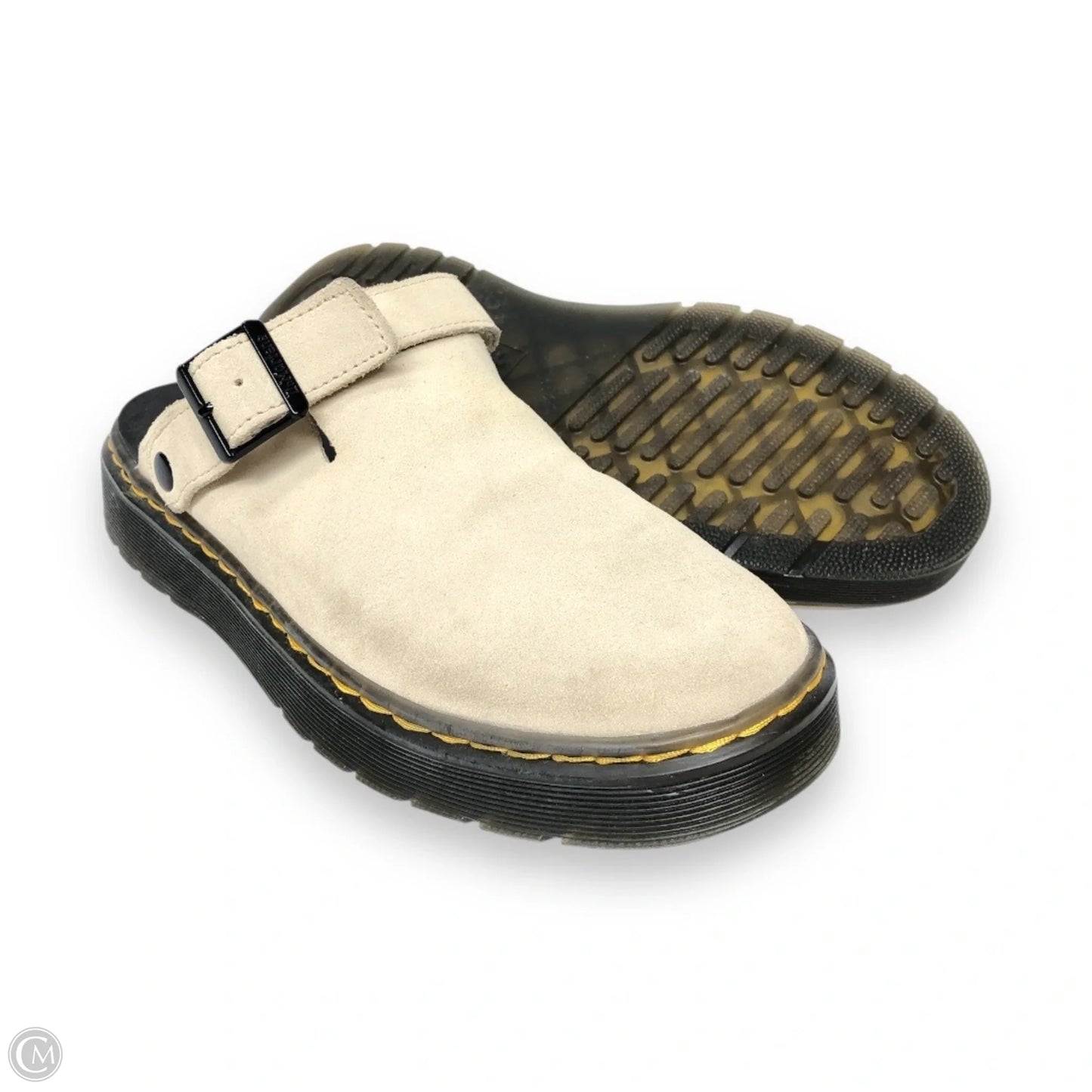 Shoes Flats By Dr Martens In Beige, Size: 9