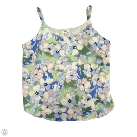 Top Sleeveless By Bar Iii In Floral Print, Size: 2x
