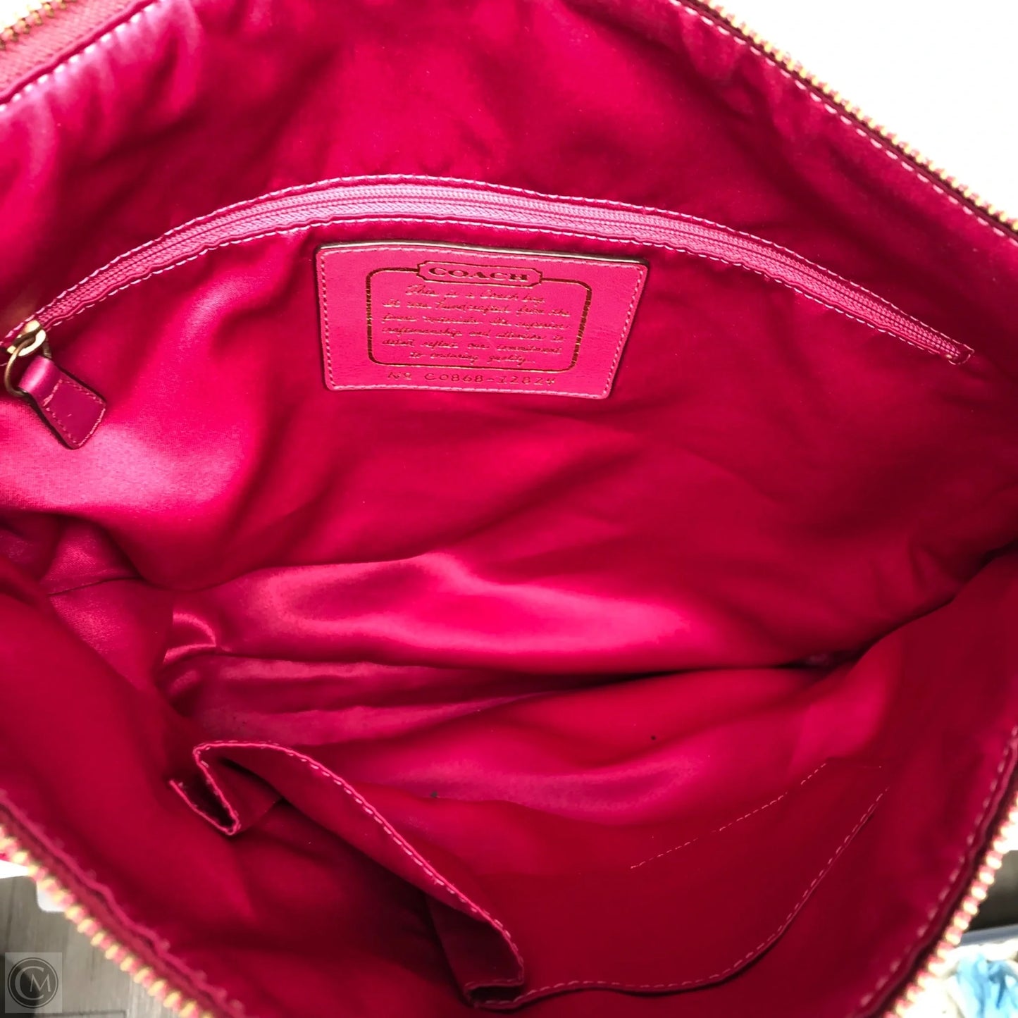 Handbag Designer By Coach, Size: Large