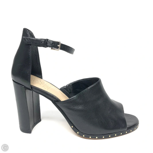Sandals Heels Block By Vince Camuto In Black, Size: 7.5