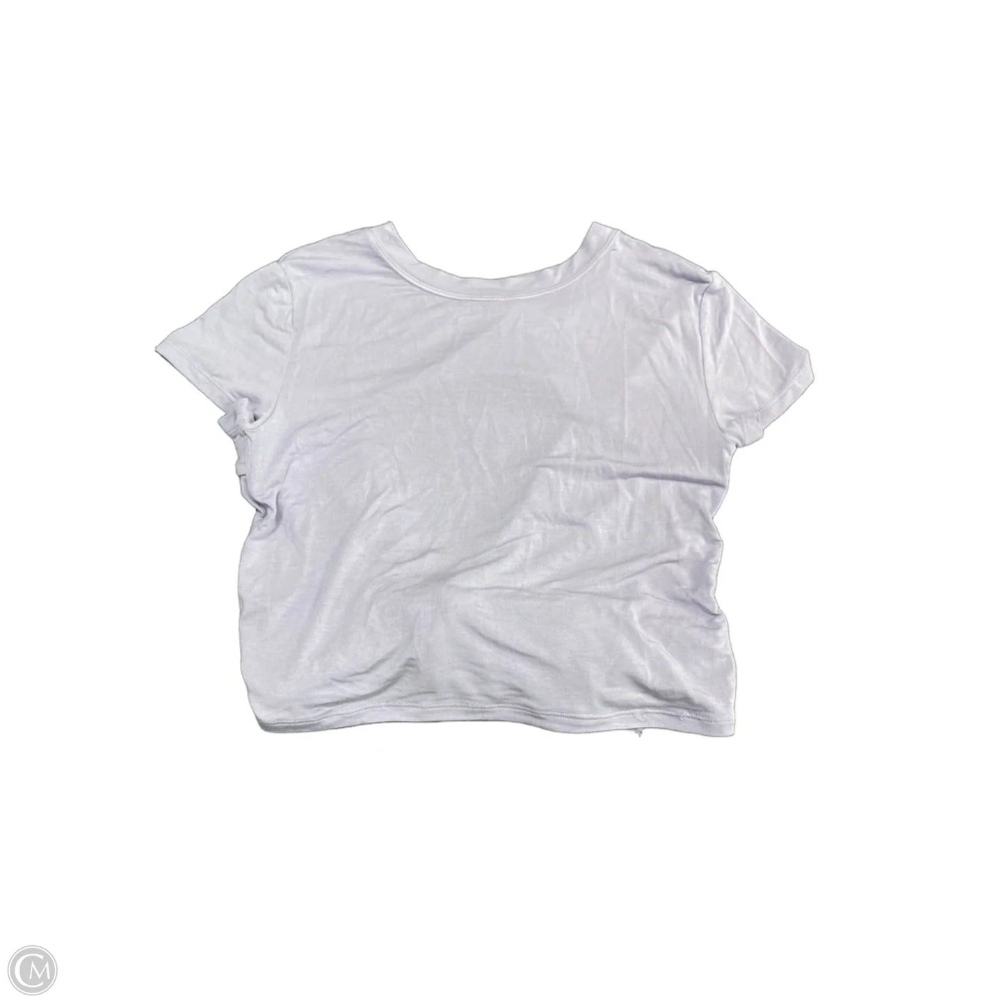Athletic Top Short Sleeve By Clothes Mentor In Purple, Size: M