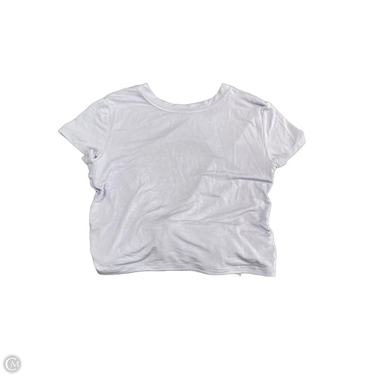Athletic Top Short Sleeve By Clothes Mentor In Purple, Size: M