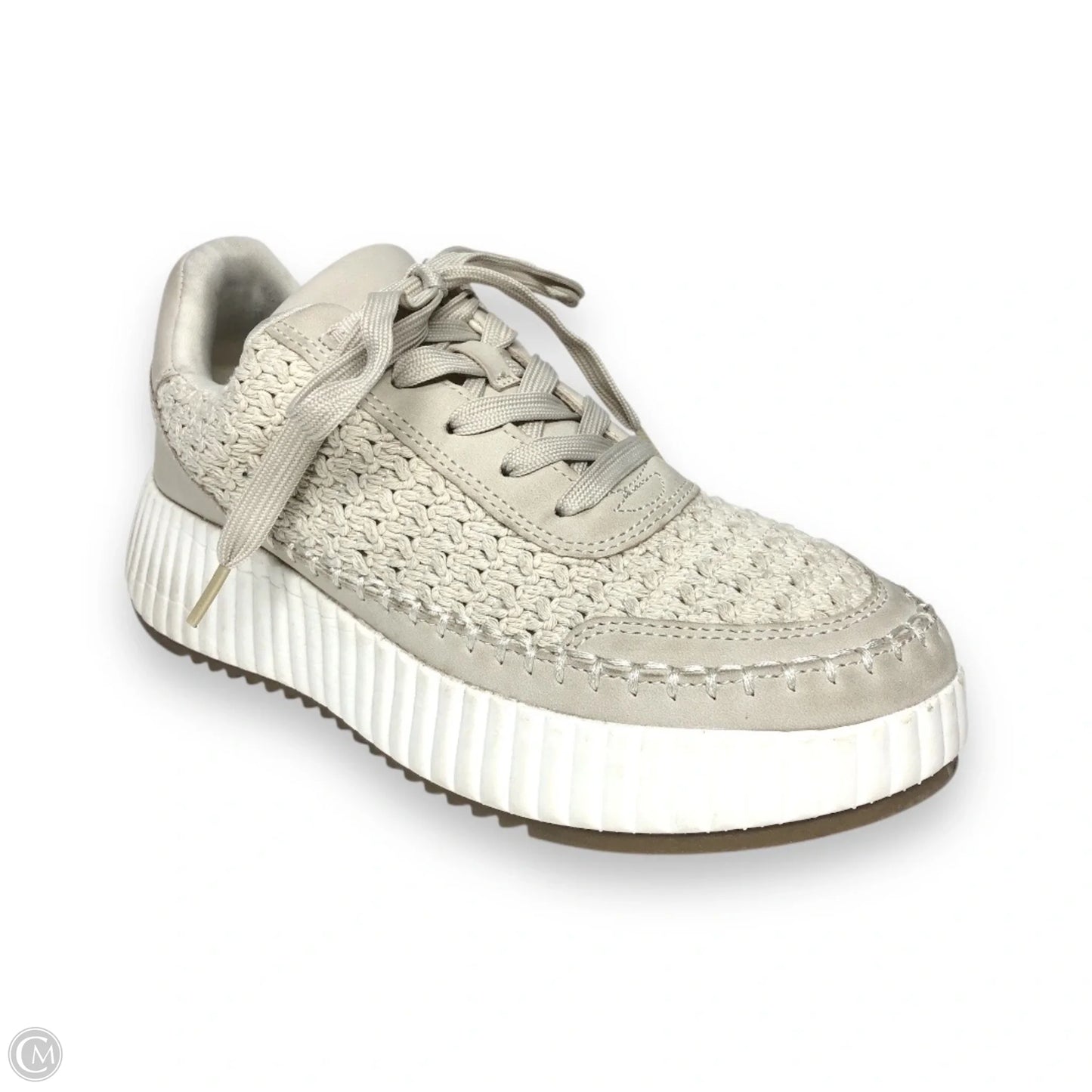 Shoes Sneakers By Dv In Beige, Size: 8