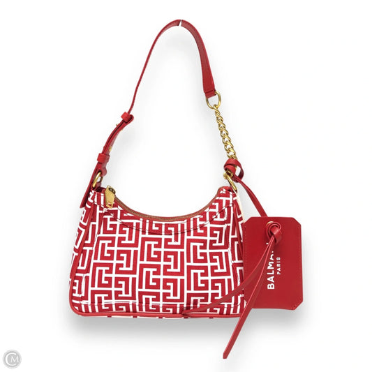 Handbag Luxury Designer By Balmain, Size: Small