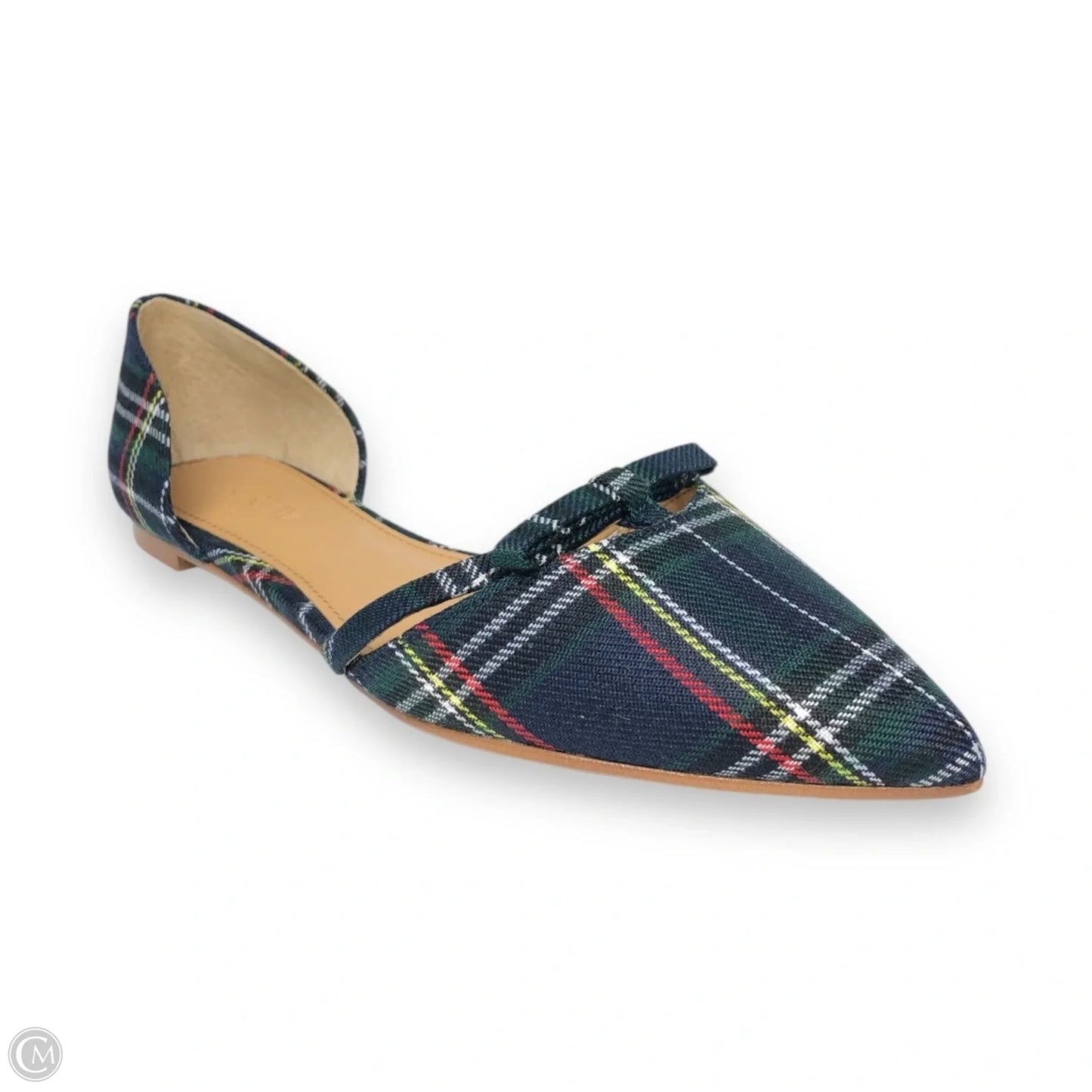 Shoes Flats By J. Crew In Plaid Pattern, Size: 6