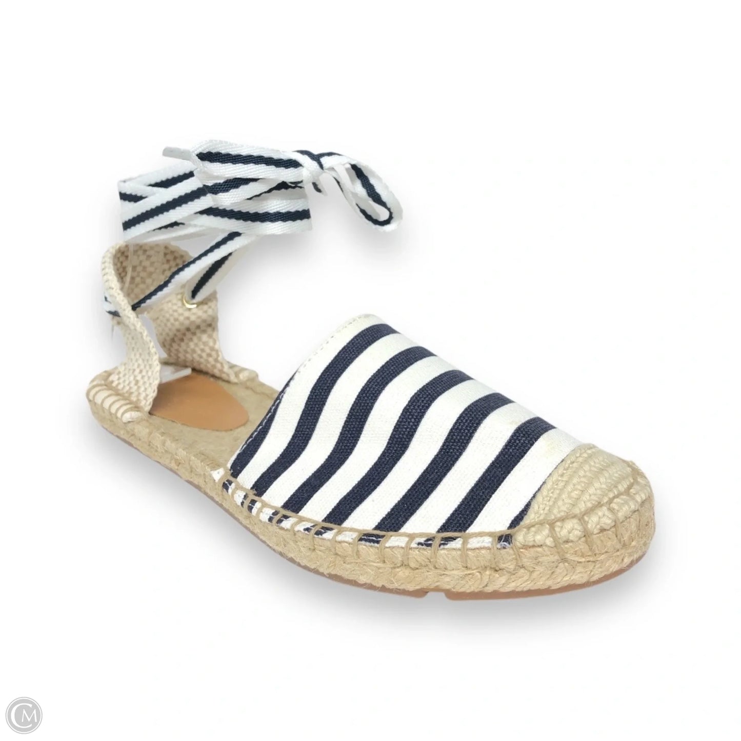 Shoes Flats By J. Crew In Striped Pattern, Size: 6