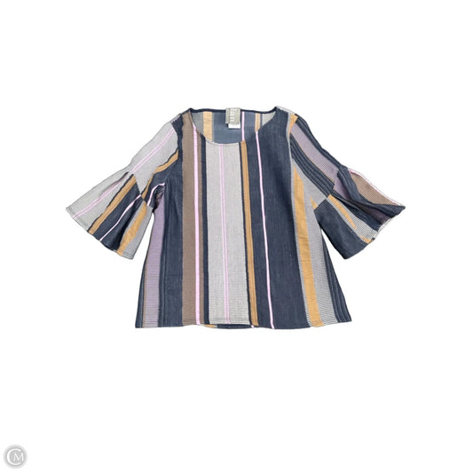 Top 3/4 Sleeve By Dolan Left Coast In Multi-colored, Size: S