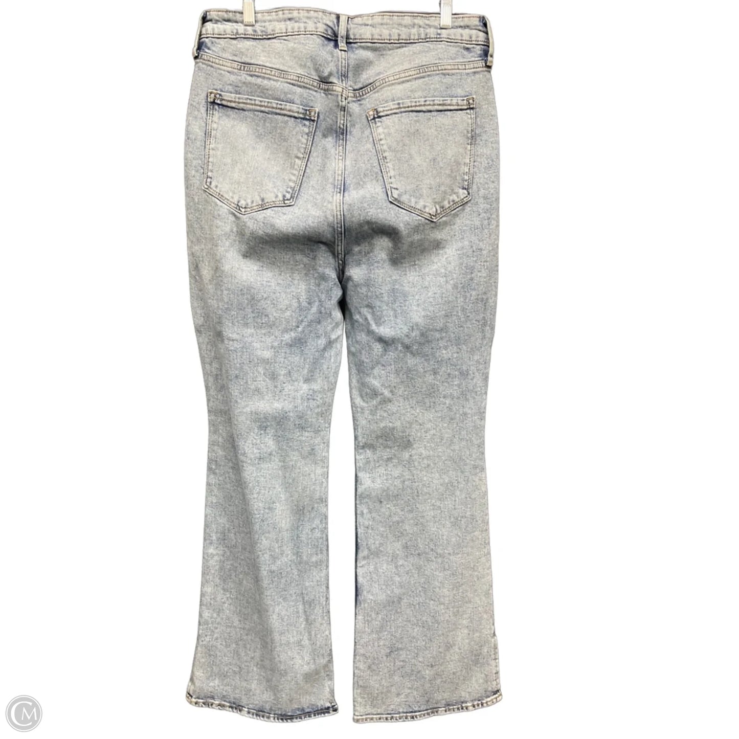 Jeans Flared By Old Navy In Blue Denim, Size: 14