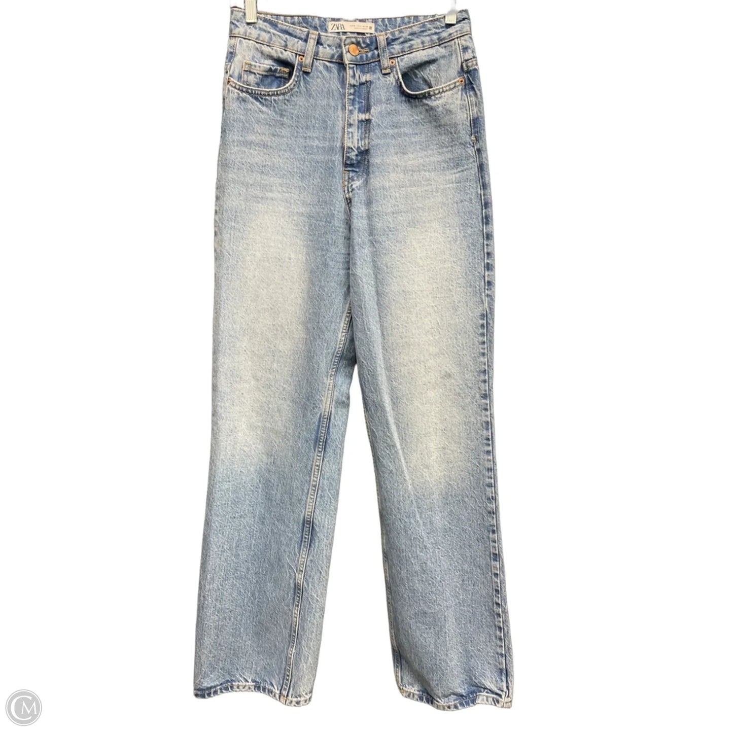 Jeans Straight By White House Black Market In Blue Denim, Size: 8l