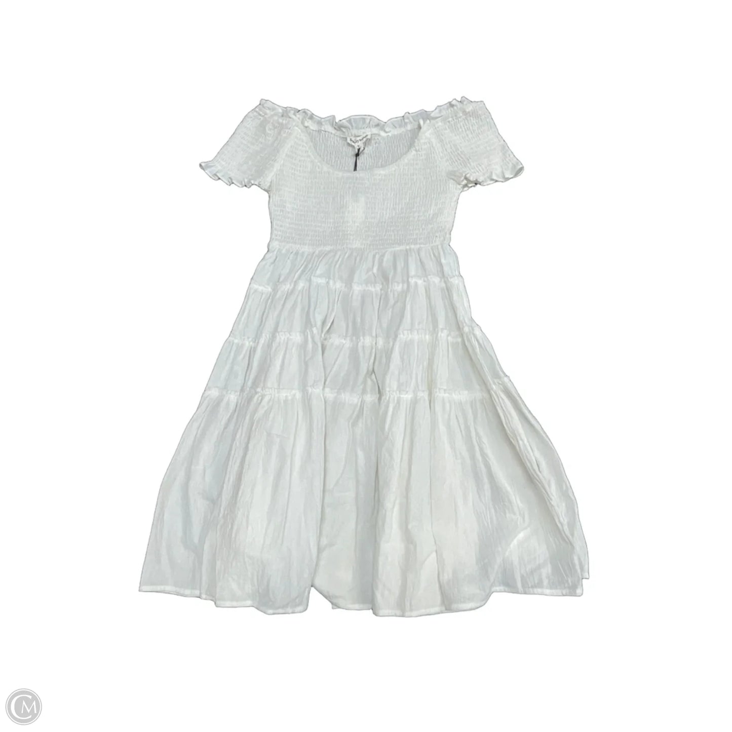 Dress Casual Short By Newbury Kustom In White, Size: S