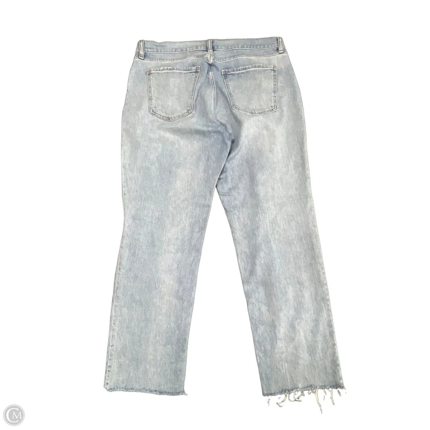 Jeans Straight By Old Navy In Blue Denim, Size: 10