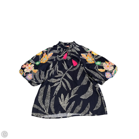 Top Short Sleeve By Thml In Multi-colored, Size: M