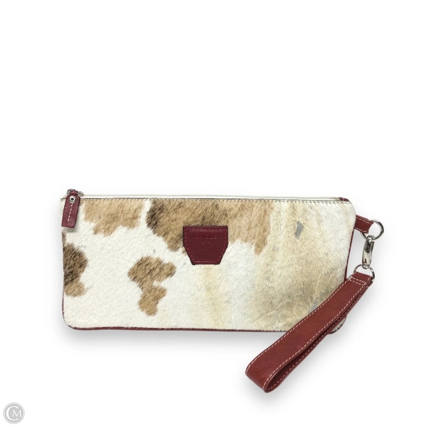 Wristlet Leather By Clothes Mentor, Size: Medium